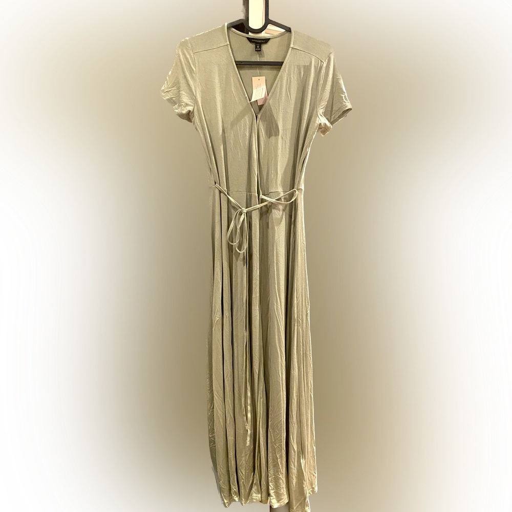 NWT Banana Republic wrap maxi dress